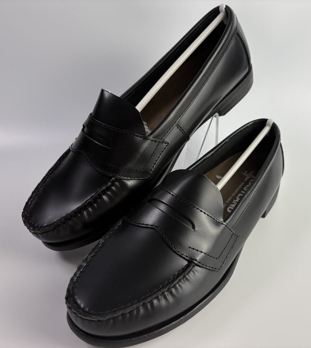 Eastland Women's Black Classic II Leather Penny Loafer Shoe Size 9.5 M